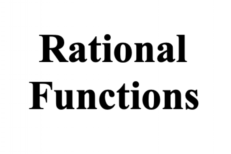 Unit 3 (Chapter 5): Rational Functions