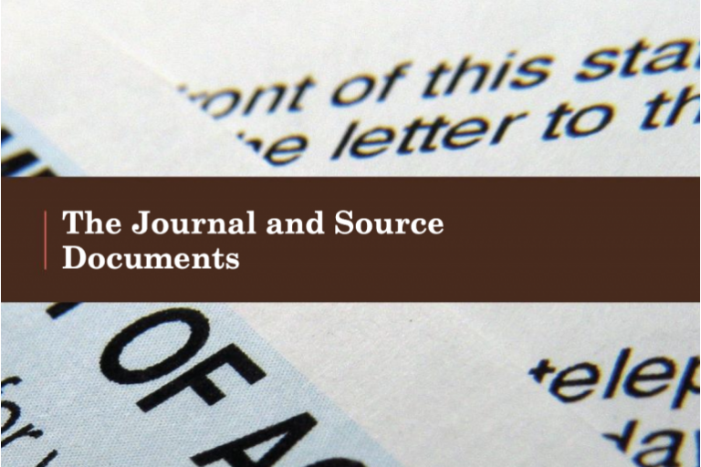 Unit 6 : The Journal and Source Documents