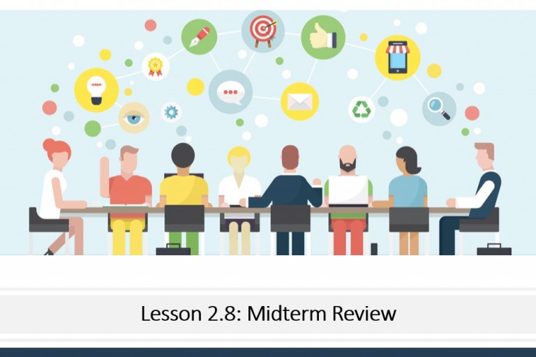 Lesson 2.8: Midterm Review