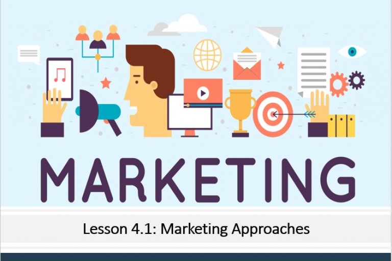 Lesson 4.3 - Marketing Approaches to management and growth