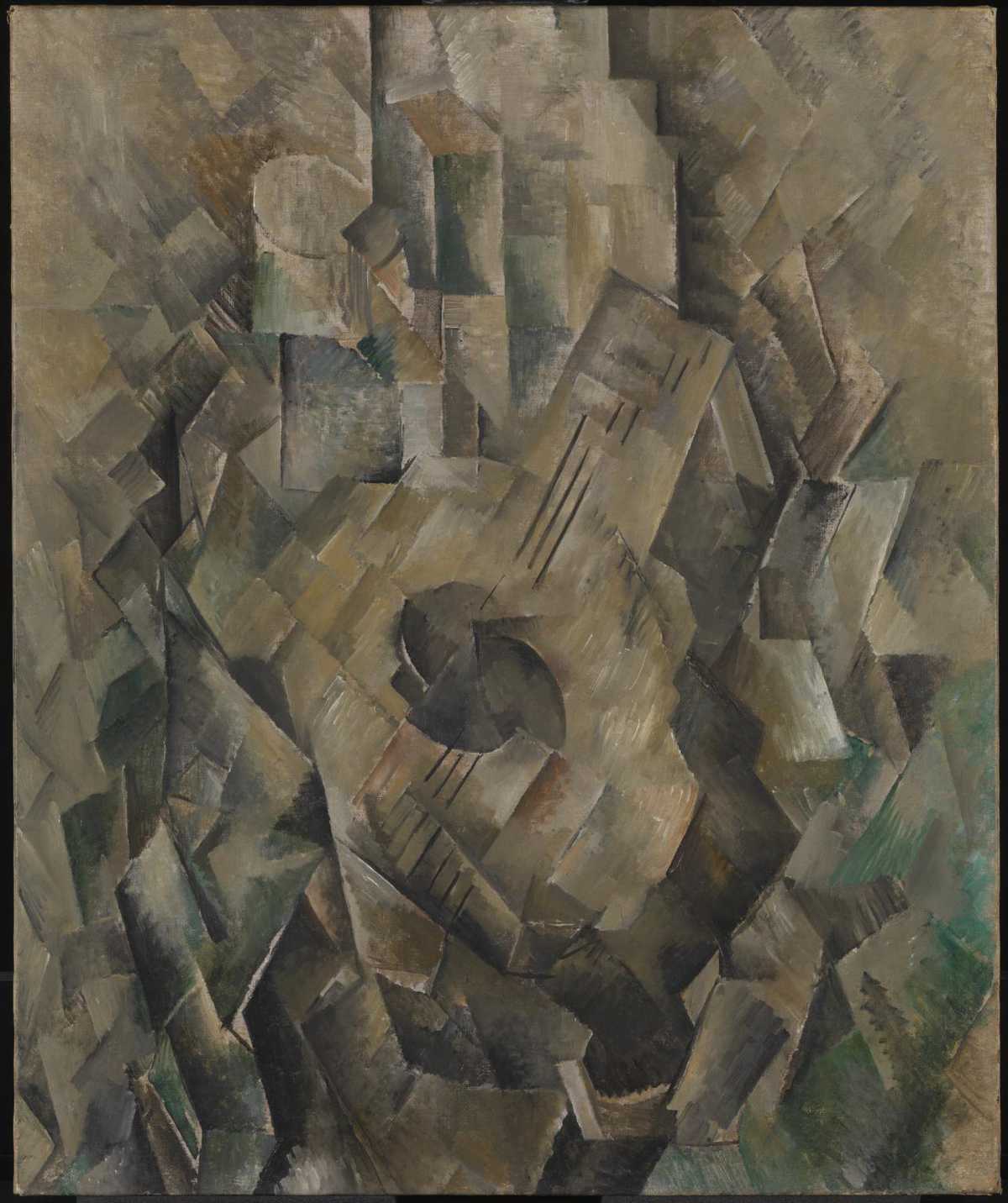 Georges Braque
Mandora (1909–10)
Tate
© ADAGP, Paris and DACS, London 2024