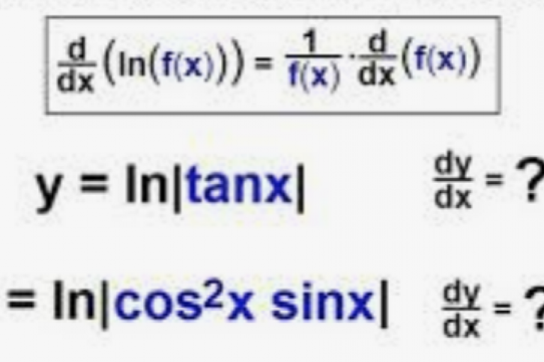 Lesson 2.2 - Derivatives of Exponential, Trigonometry and Logarithmic Functions