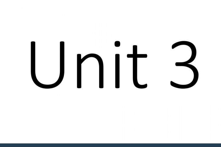 Unit 3 - Informative Presentations (18 Hours)
