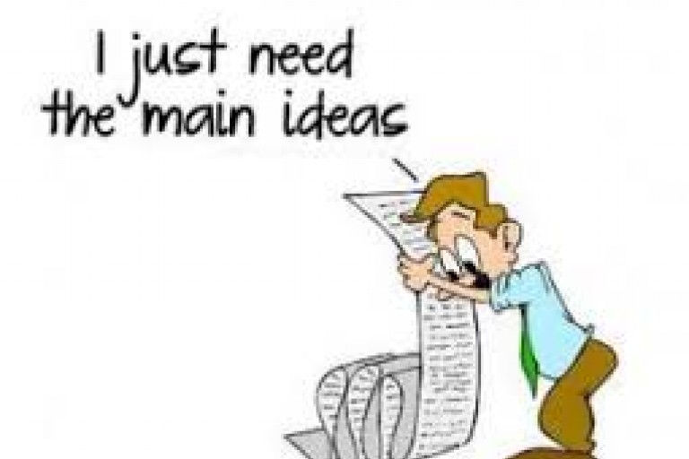 LESSON #7: Summarizing-T.G.I.F.  
