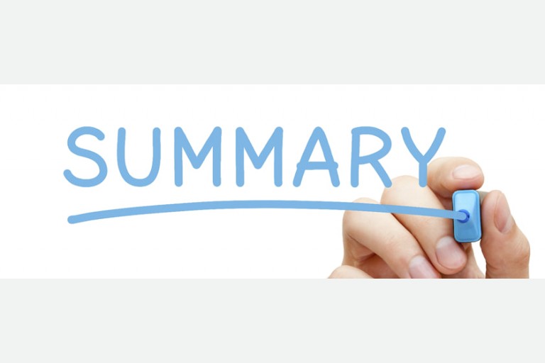 Unit 1 - Summary Writing 