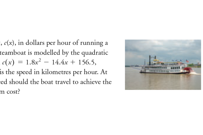 Lesson 3.1 - Review of quadratics